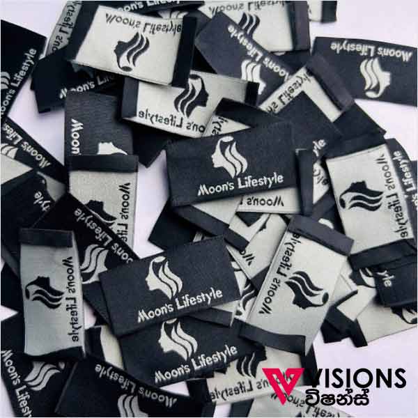 Customized woven fabric labels in Sri Lanka ‣ Visions
